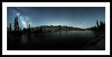 Neowise Comet over Desolation Wilderness by Brad Scott - Framed Print