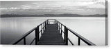 Pure State Of Mind Lake Tahoe Pier - Canvas Print-20.000" x 7.375"-Lake Tahoe Prints