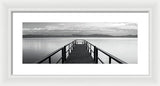 Pure State Of Mind Lake Tahoe Pier - Framed Print-Lake Tahoe Prints