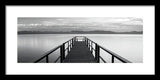 Pure State Of Mind Lake Tahoe Pier - Framed Print-Lake Tahoe Prints