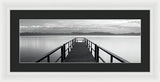 Pure State Of Mind Lake Tahoe Pier - Framed Print-Lake Tahoe Prints