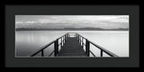 Pure State Of Mind Lake Tahoe Pier - Framed Print-Lake Tahoe Prints