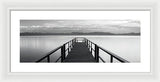 Pure State Of Mind Lake Tahoe Pier - Framed Print-Lake Tahoe Prints
