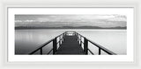 Pure State Of Mind Lake Tahoe Pier - Framed Print-Lake Tahoe Prints