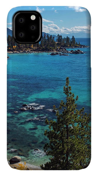 Sand Harbor Lookout By Brad Scott - Phone Case