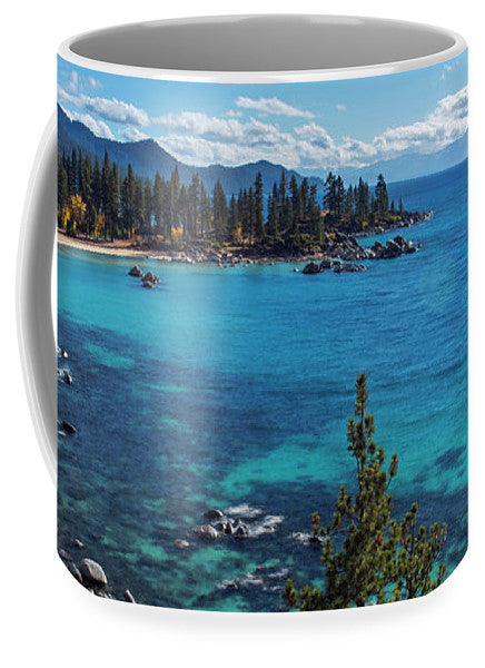 Sand Harbor Lookout By Brad Scott - Mug