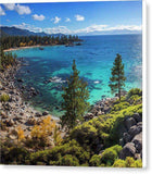 Sand Harbor Lookout By Brad Scott - Square - Canvas Print-8.000" x 8.000"-Lake Tahoe Prints
