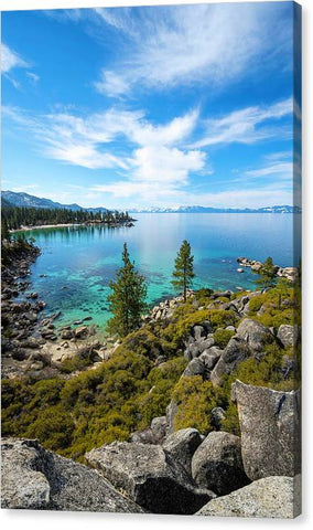 Sand Harbor Views - Canvas Print