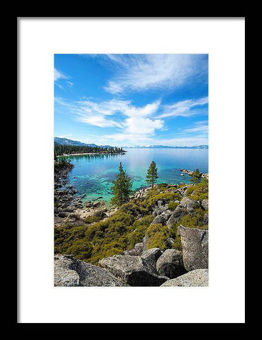 Sand Harbor Views - Framed Print