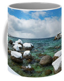 Sand Harbor Winter Panorama By Brad Scott - Mug