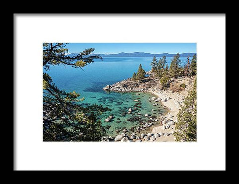 Secret Cove Sugarpine - Framed Print