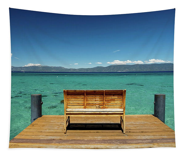Sit with me on the West Shore - Tapestry