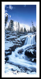 Snowy Falls By Brad Scott - Framed Print