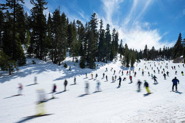 Stagecoach Chaos Heavenly Lake Tahoe - Art Print