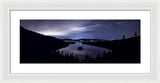 Star Lit Emerald Bay - Framed Print