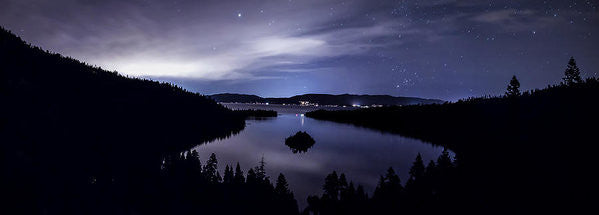 Star Lit Emerald Bay - Art Print