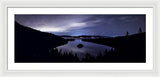 Star Lit Emerald Bay - Framed Print