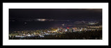 Storm Over The City - Framed Print