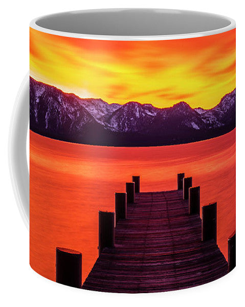 Tahoe Ablaze By Brad Scott - Mug