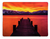 Tahoe Ablaze By Brad Scott - Blanket