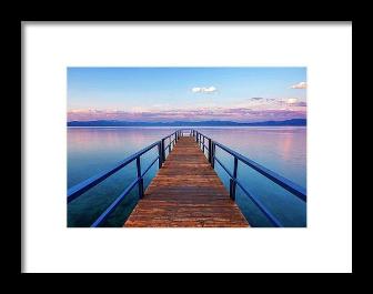 Tahoe Bliss by Brad Scott - Framed Print