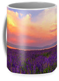 Tahoe City Lupine Sunset By Brad Scott - Mug