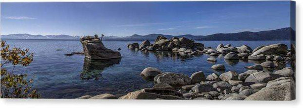 Tahoe Clarity - Canvas Print-24.000" x 7.125"-Lake Tahoe Prints
