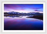 Tahoe Reflections - Lake Tahoe Ca - Framed Print