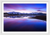 Tahoe Reflections - Lake Tahoe Ca - Framed Print