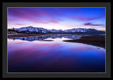 Tahoe Reflections - Lake Tahoe Ca - Framed Print