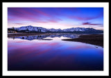 Tahoe Reflections - Lake Tahoe Ca - Framed Print