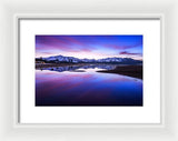 Tahoe Reflections - Lake Tahoe Ca - Framed Print