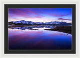 Tahoe Reflections - Lake Tahoe Ca - Framed Print