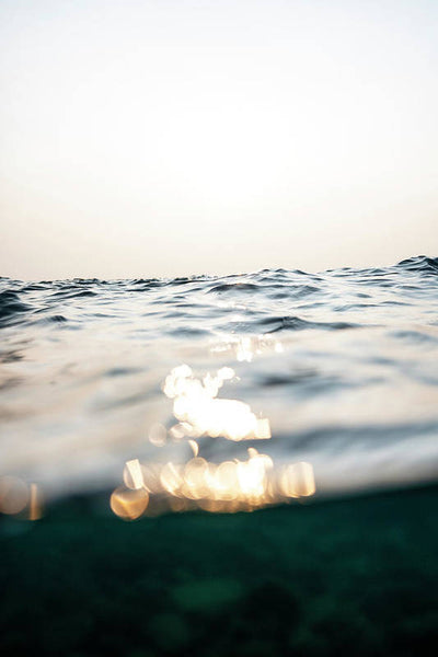 Tahoe Shimmering smoke - Art Print