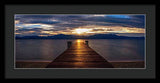 Tahoe Shine by Brad Scott - Framed Print