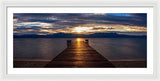 Tahoe Shine by Brad Scott - Framed Print