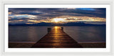 Tahoe Shine by Brad Scott - Framed Print