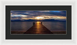 Tahoe Shine by Brad Scott - Framed Print
