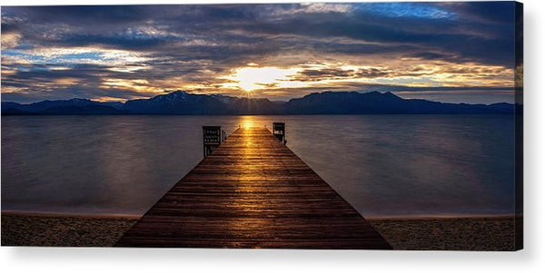 Tahoe Shine by Brad Scott - Acrylic Print