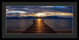 Tahoe Shine by Brad Scott - Framed Print