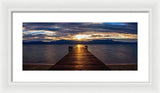 Tahoe Shine by Brad Scott - Framed Print