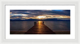Tahoe Shine by Brad Scott - Framed Print
