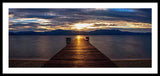 Tahoe Shine by Brad Scott - Framed Print