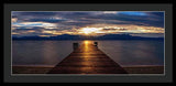 Tahoe Shine by Brad Scott - Framed Print