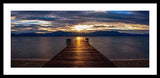 Tahoe Shine by Brad Scott - Framed Print