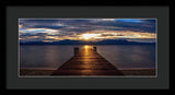 Tahoe Shine by Brad Scott - Framed Print