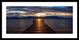 Tahoe Shine by Brad Scott - Framed Print