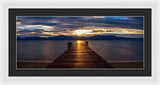 Tahoe Shine by Brad Scott - Framed Print