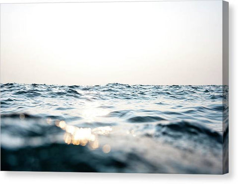 Tahoe Smokey Waters - Canvas Print
