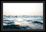 Tahoe Smokey Waters - Framed Print